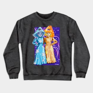 Mystical Victorian Mushroom girls Crewneck Sweatshirt